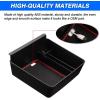 imageAutorder Center Console Organizer for 2021 2022 2023 2024 Tesla Model S Model X PlaidLong Range Accessories Armrest Storage Box Secondary Insert Tray with 2 Color Mats