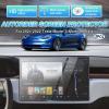 imageAutorder Custom Fit for 2pcs Screen Protector 2021 2022 2023 Refreshed Tesla Model SX Plaid Long Range Accessories PET Navigation Touchscreen Protective Film
