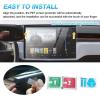 imageAutorder Custom Fit for 2pcs Screen Protector 2021 2022 2023 Refreshed Tesla Model SX Plaid Long Range Accessories PET Navigation Touchscreen Protective Film