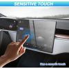 imageAutorder Custom Fit for 2pcs Screen Protector 2021 2022 2023 Refreshed Tesla Model SX Plaid Long Range Accessories PET Navigation Touchscreen Protective Film