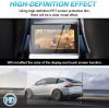 imageAutorder Custom Fit for 2pcs Screen Protector 2021 2022 2023 Tesla Model SModel X Plaid Accessories Rear PET Navigation Touchscreen Protective Film8inch