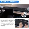 imageAutorder Dashboard Cover Mat for 20172023 Tesla Model 3Model Y Accessories Dash Cover Dash Mat Sunshade Glare UV Rays Protector for Model 3Y