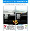 imageAutorder Dashboard Cover Mat for Tesla Model X 2016 2017 2018 2019 Accessories Dash Cover Flannel Dash Mat Sunshade Glare UV Rays Protector