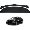 imageAutorder Dashboard Cover Mat for 20172023 Tesla Model 3Model Y Accessories Dash Cover Dash Mat Sunshade Glare UV Rays Protector for Model 3Y