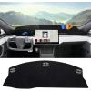 imageAutorder Dashboard Cover Mat for 2021 2022 2023 Tesla Model S Plaid Accessories Dash Cover Flannel Dash Mat Sunshade Glare UV Rays Protector