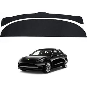 imageAutorder Dashboard Cover Mat for 20172023 Tesla Model 3Model Y Accessories Dash Cover Dash Mat Sunshade Glare UV Rays Protector for Model 3Y